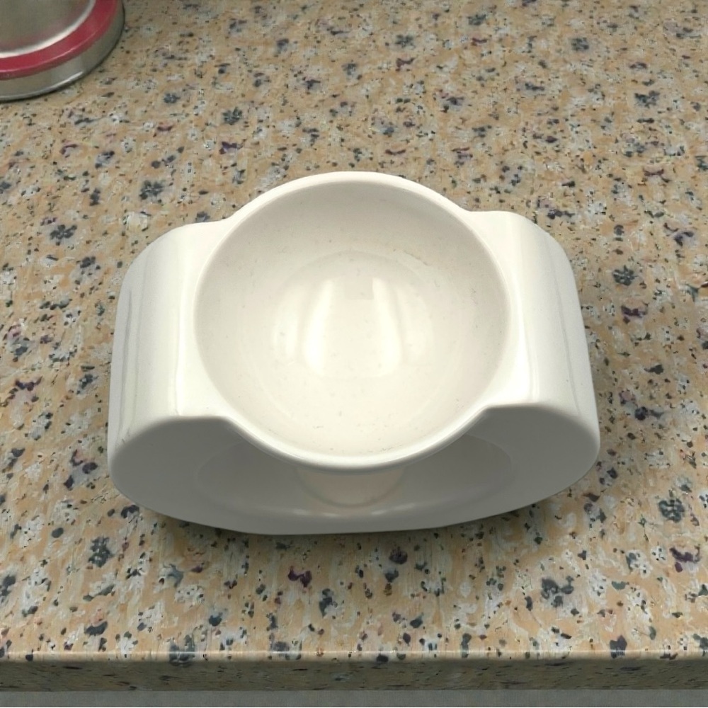 PartyLite Modern White Ceramic Wax Warmer Tealight Holder Simplistic - Picture 7 of 13